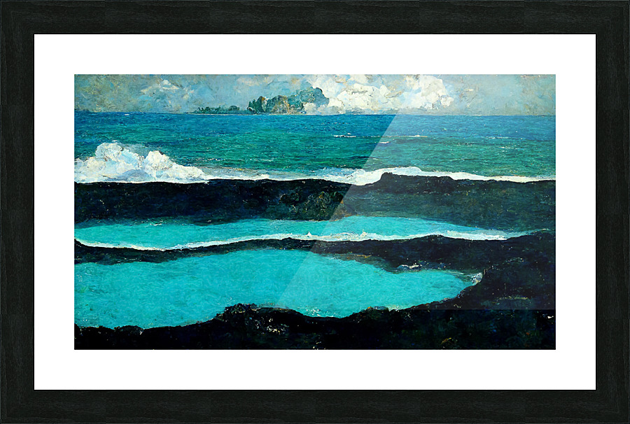 Ocean Paradise Picture Frame print