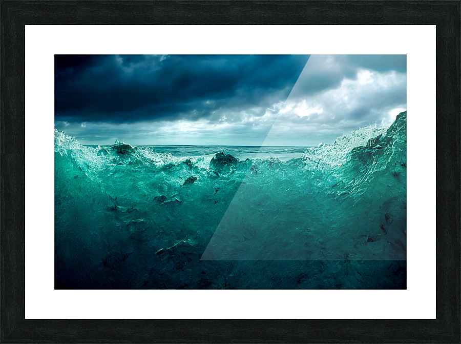 Head Above Water Picture Frame print