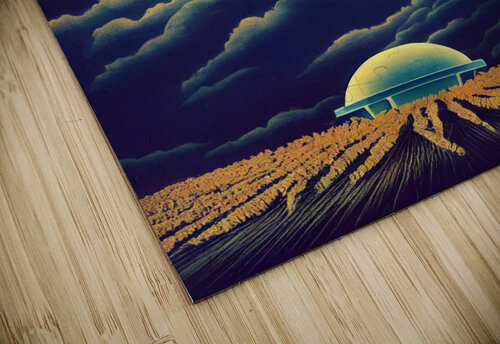 Retro Moon Dustin Hahn puzzle