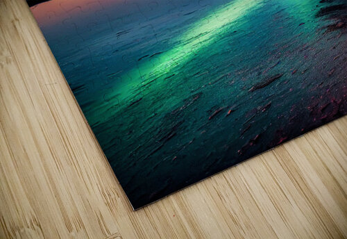 Northern Lights Reflection Dustin Hahn puzzle