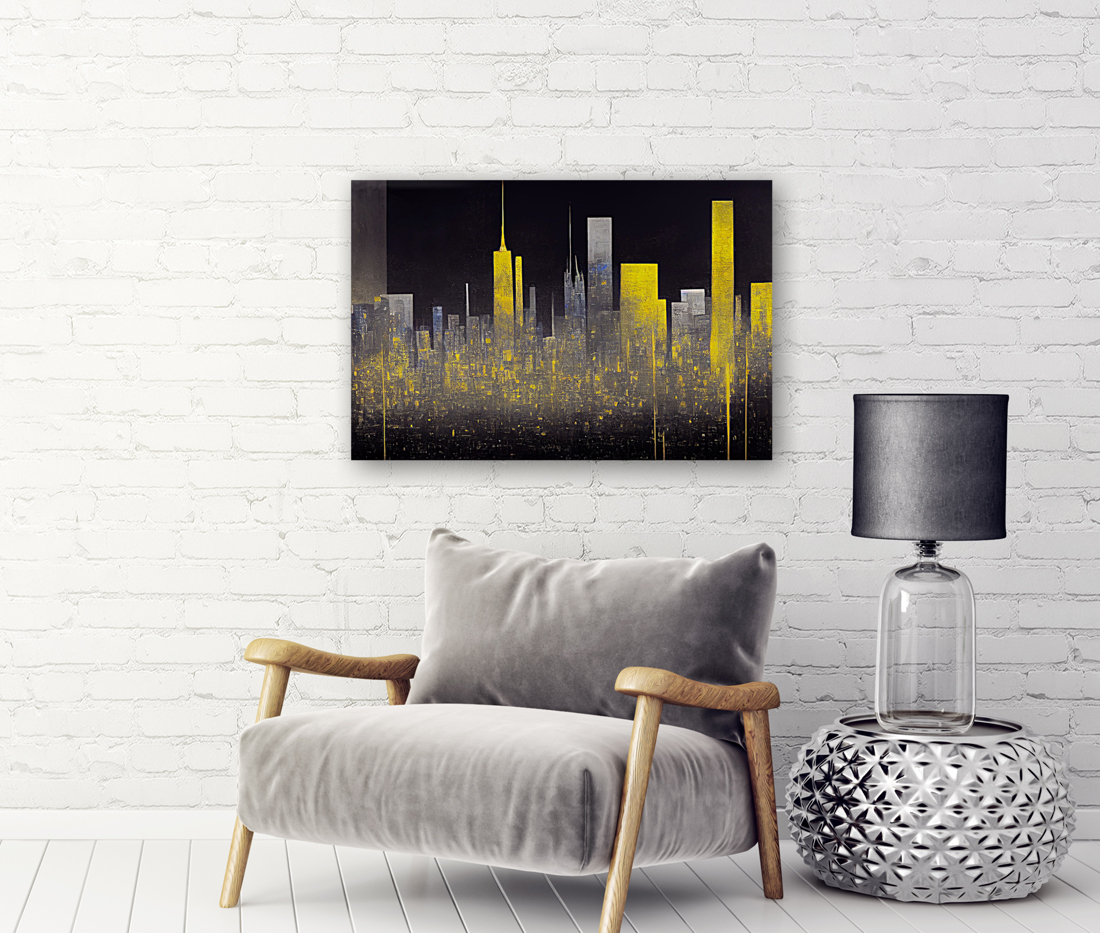 Abstract Cityscape Reproduction