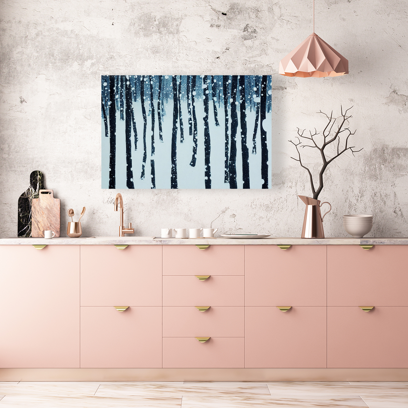 Snowy Forest Reproduction