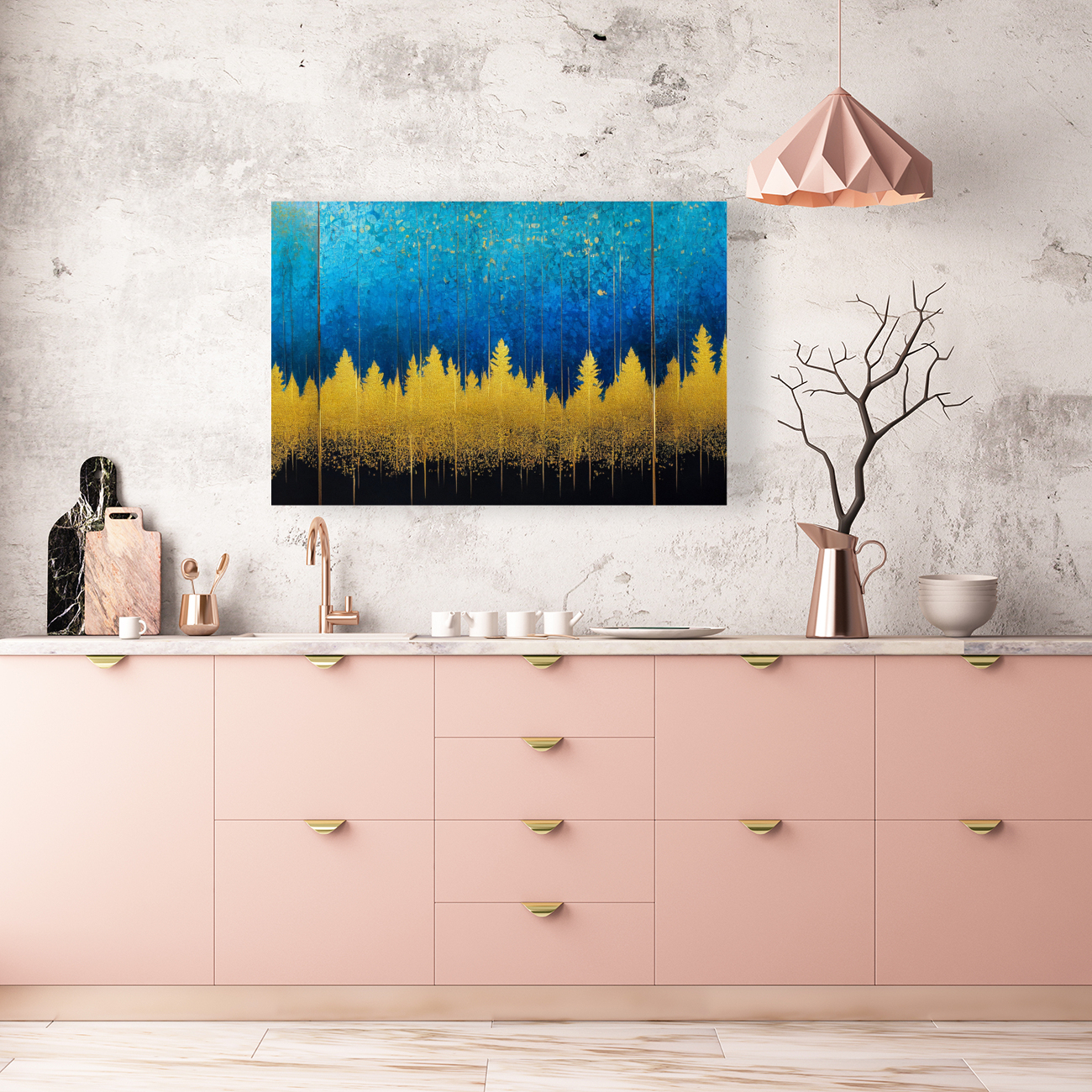 The Golden Trees Reproduction