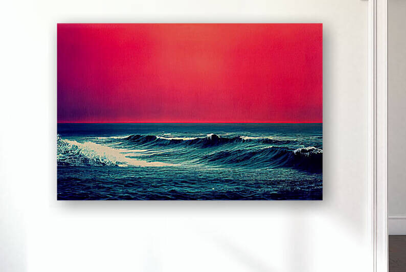 Ocean Waves by Dustin Hahn
