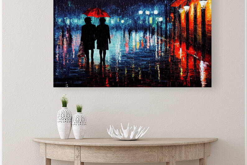 Rain or Shine Im Glad Youre Mine by Dustin Hahn