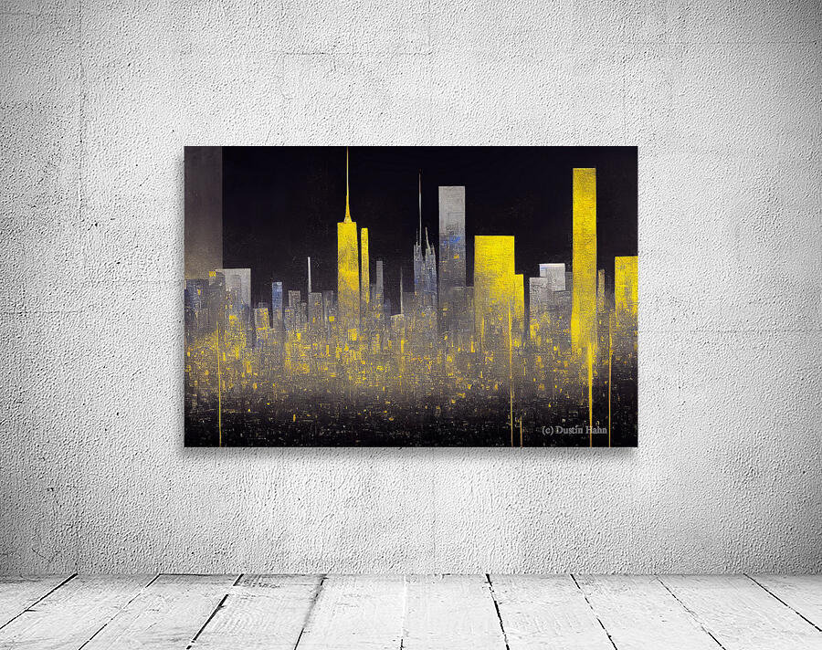 Abstract Cityscape Wall Preview
