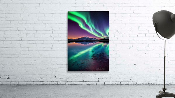 Northern Lights Reflection Wall Preview