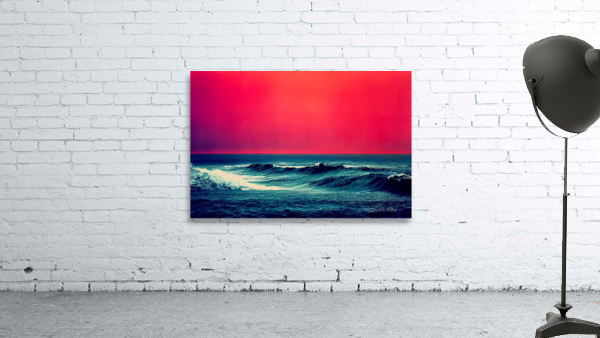 Ocean Waves Wall Preview