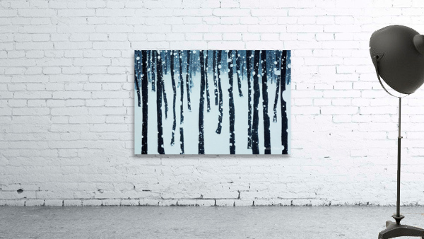 Snowy Forest Wall Preview