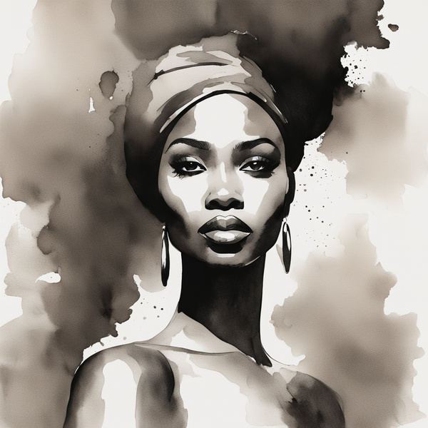 Silhouette of Strength Collection 1 - The Artful Mane 16 Digital Download