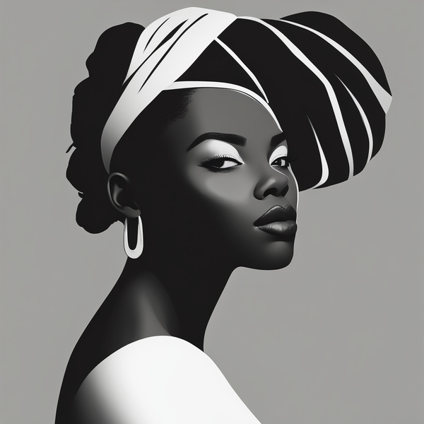 Silhouette of Strength Collection 1 - The Artful Mane 25 Digital Download