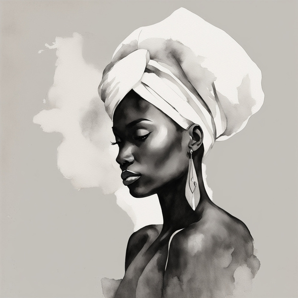 Silhouette of Strength Collection 1 - The Artful Mane 12 Digital Download