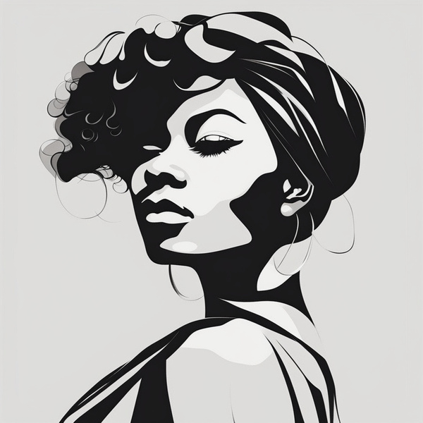 Silhouette of Strength Collection 1 - The Artful Mane 60 Digital Download