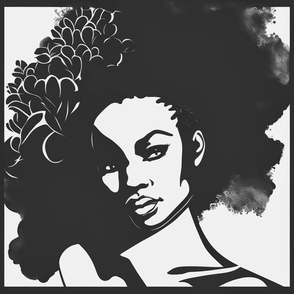 Silhouette of Strength Collection 2 - The Artful Mane 3 Digital Download