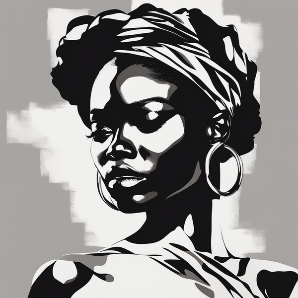 Silhouette of Strength Collection 2 - The Artful Mane 14 Digital Download