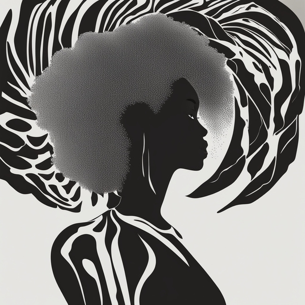 Silhouette of Strength Collection 1 - The Artful Mane 8 Digital Download