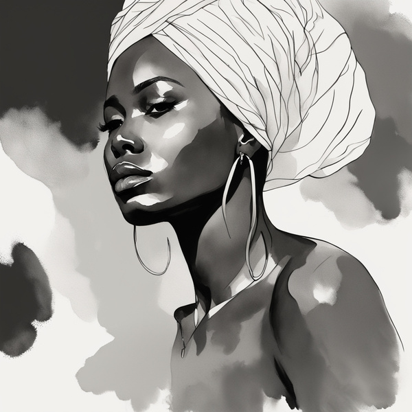 Silhouette of Strength Collection 1 - The Artful Mane 22 Digital Download