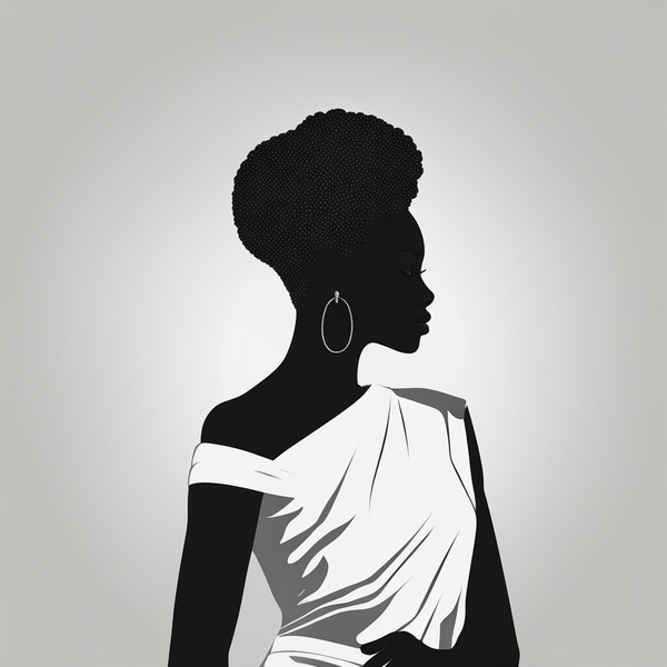 Silhouette of Strength Collection 1 - The Artful Mane 9 Digital Download