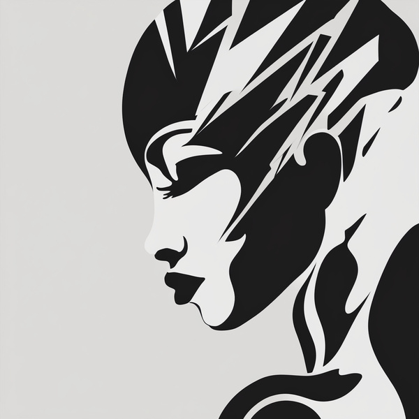 Silhouette of Strength Collection 1 - The Artful Mane 51 Digital Download