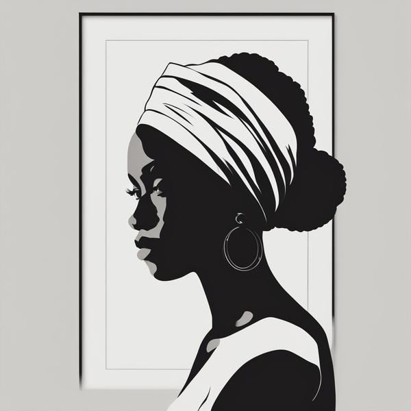 Silhouette of Strength Collection 2 - The Artful Mane 5 Digital Download