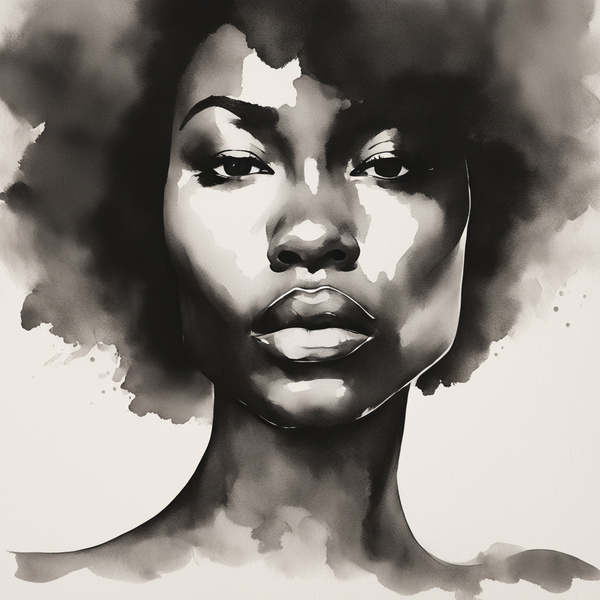 Silhouette of Strength Collection 1 - The Artful Mane 63 Digital Download