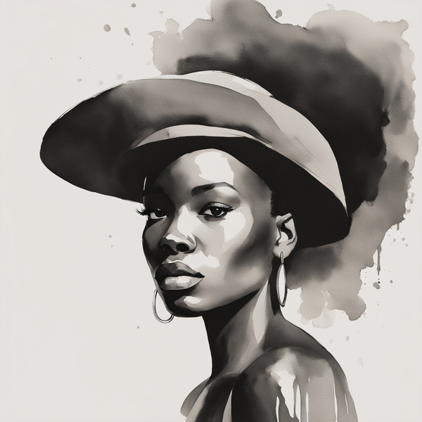 Silhouette of Strength Collection 1 - The Artful Mane 17 Digital Download