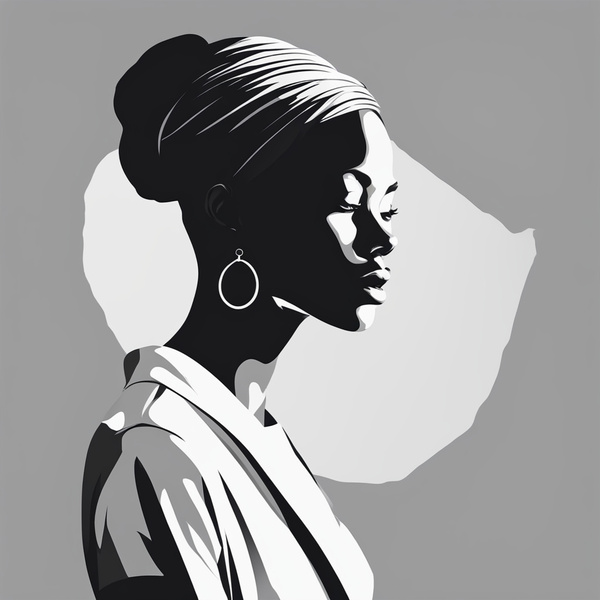 Silhouette of Strength Collection 1 - The Artful Mane 33 Digital Download