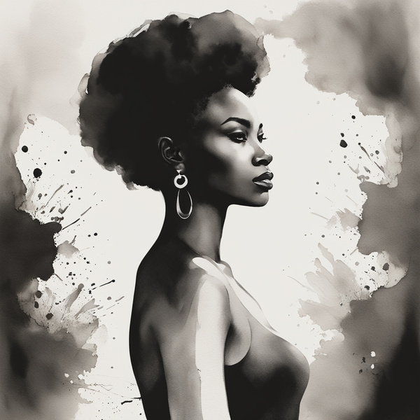 Silhouette of Strength Collection 1 - The Artful Mane 32 Téléchargement Numérique