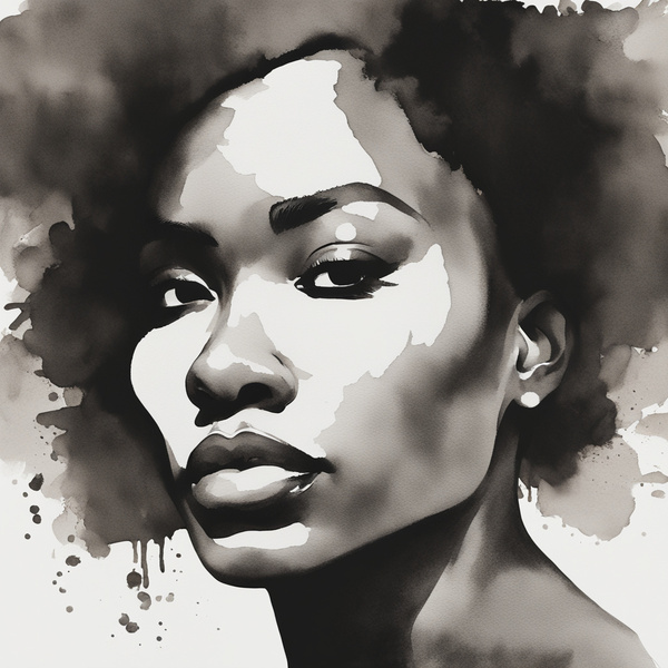 Silhouette of Strength Collection 1 - The Artful Mane 42 Digital Download