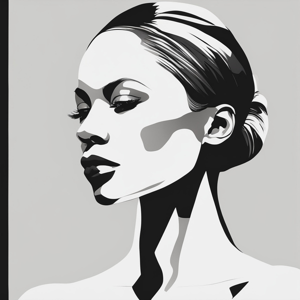 Silhouette of Strength Collection 1 - The Artful Mane 47 Digital Download