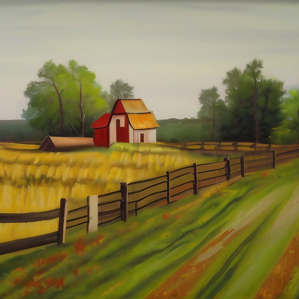 The Rural Oasis. Countryside. Digital Download