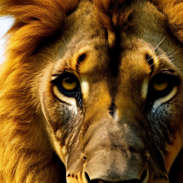 One Glance. Lion Digital Download