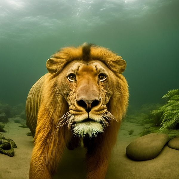 Lion. Playtime. Digital Download