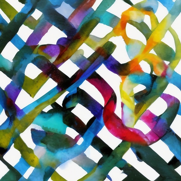 Criss Cross. Abstract. Digital Download