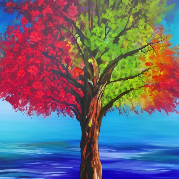 Tree of Love. Abstract. Digital Download