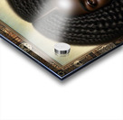 Black Mona Lisa Impression Acrylique