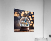 Winter Wonderland & Christmas Celebration 2 Impression acrylique