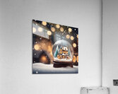 Winter Wonderland & Christmas Celebration 8 Acrylic Print