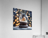 Winter Wonderland & Christmas Celebration 45 Acrylic Print