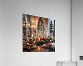 Winter Wonderland & Christmas Celebration 4 Acrylic Print