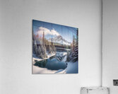 Winter Wonderland & Christmas Celebration 30 Acrylic Print