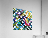 Criss Cross. Abstract. Acrylic Print