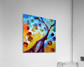 Tree of Fruit. Abstract. Acrylic Print
