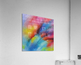 Delicate Pastels. Abstract  Acrylic Print