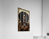 Black Mona Lisa Impression acrylique