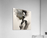 Silhouette of Strength Collection 1 - The Artful Mane 1 Acrylic Print