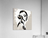 Silhouette of Strength Collection 1 - The Artful Mane 2 Impression acrylique