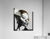 Silhouette of Strength Collection 1 - The Artful Mane 4 Acrylic Print