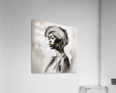 Silhouette of Strength Collection 1 - The Artful Mane 5 Acrylic Print