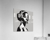 Silhouette of Strength Collection 1 - The Artful Mane 15 Acrylic Print